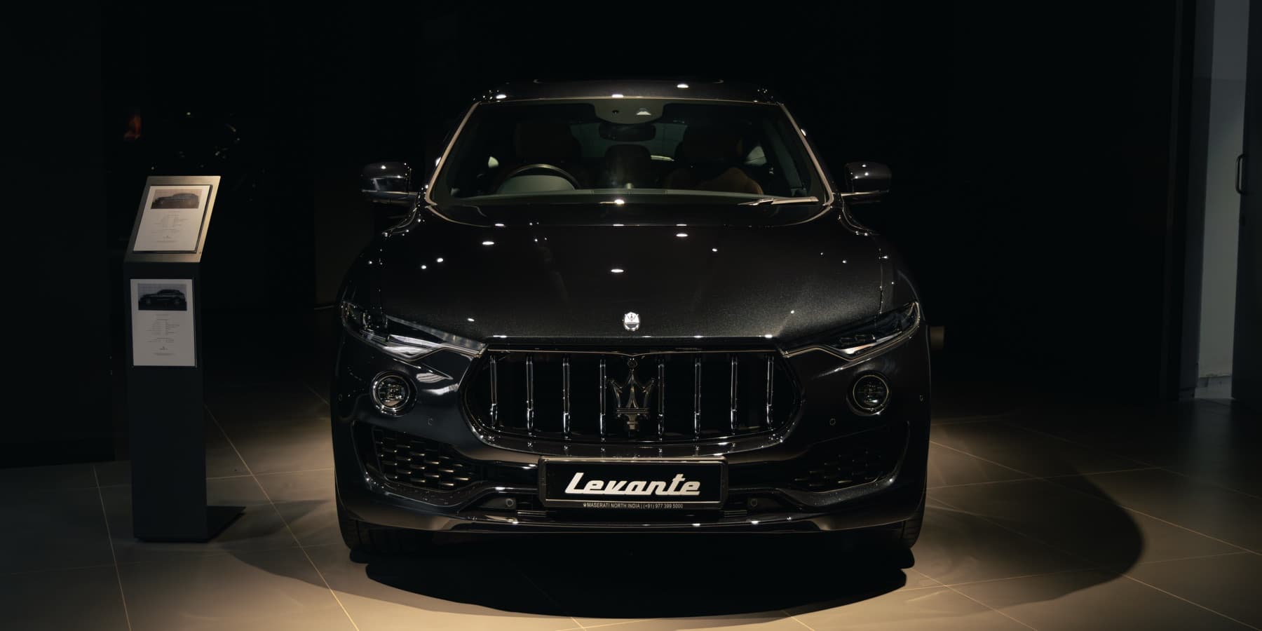 Maserati — interior detail