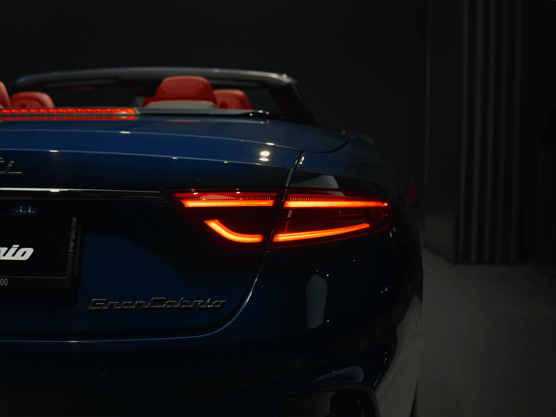 Maserati — wide establishing shot