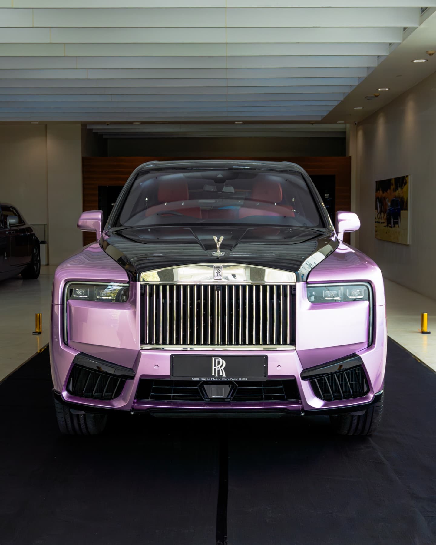 Rolls-Royce — wide establishing shot